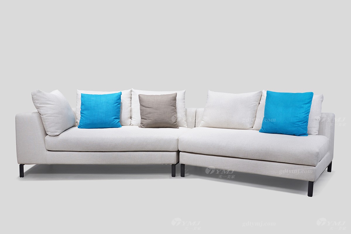 現代極簡轉角沙發