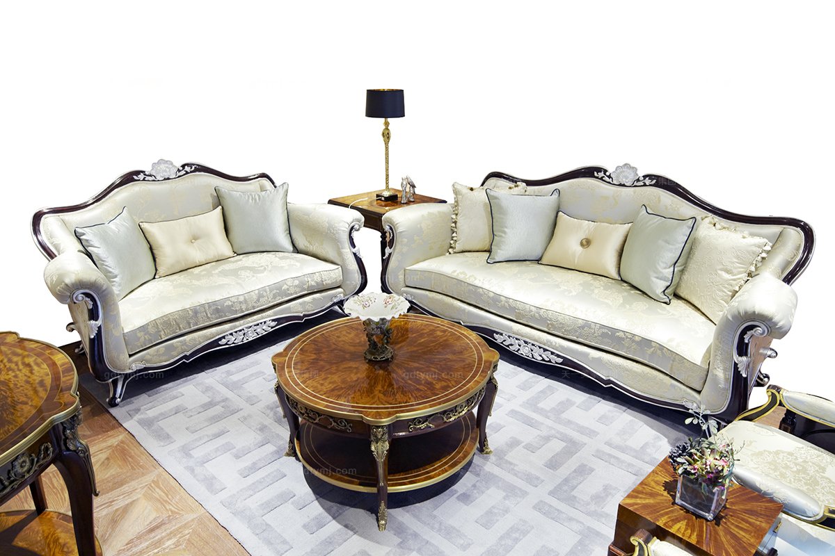 歐式別墅家具沙發組合