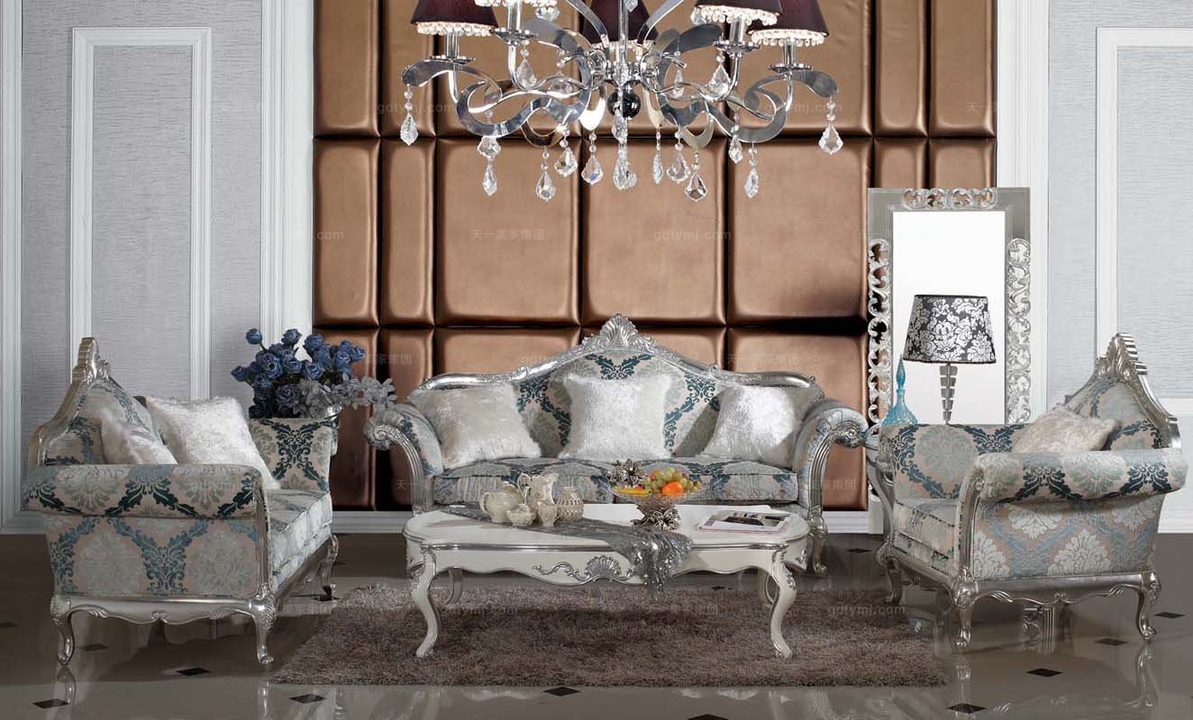 新古典布藝沙發