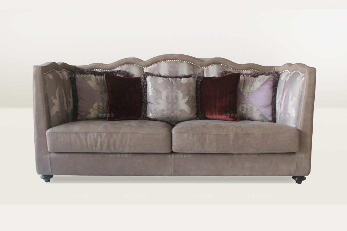 歐式簡約布藝沙發