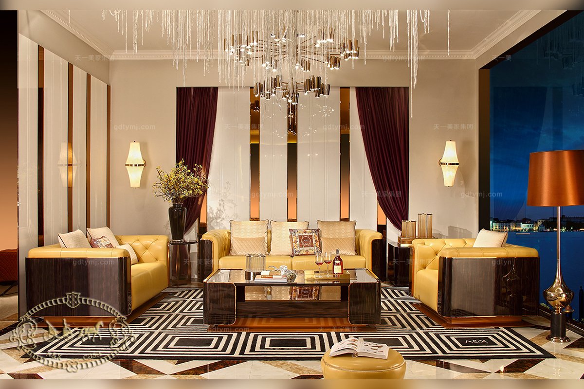 后現代客廳沙發