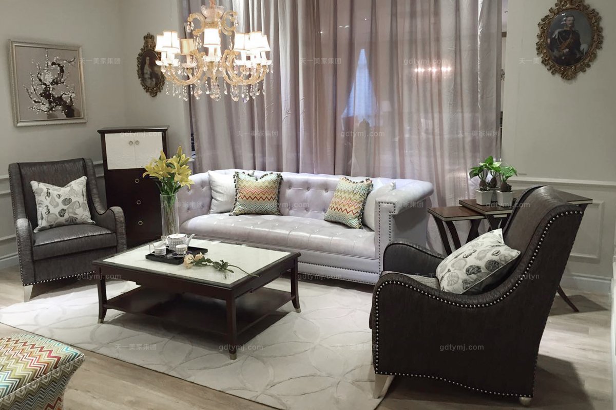 高檔輕奢客廳沙發