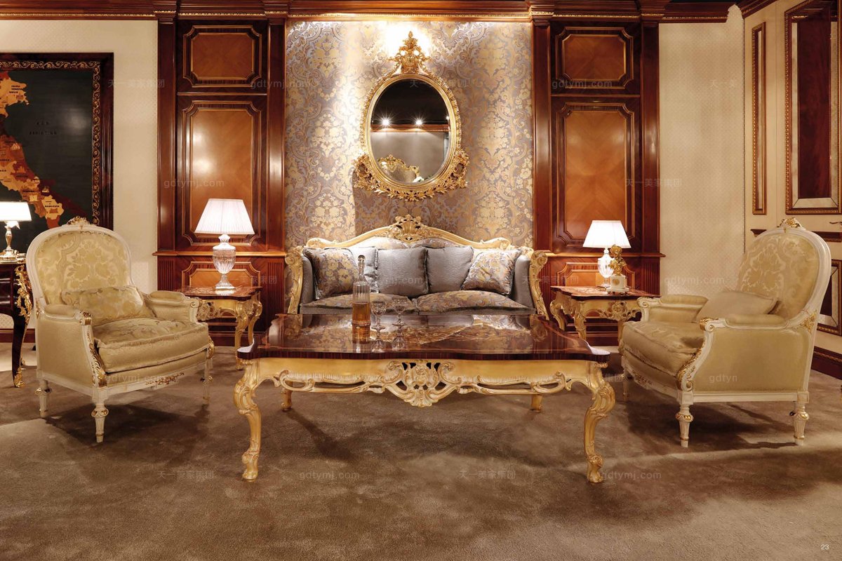 意大利進口客廳家具沙發組合